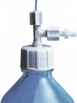 HPLC solvent bottle resevoir cap