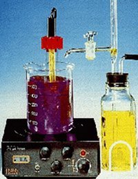 Mini pH titrator